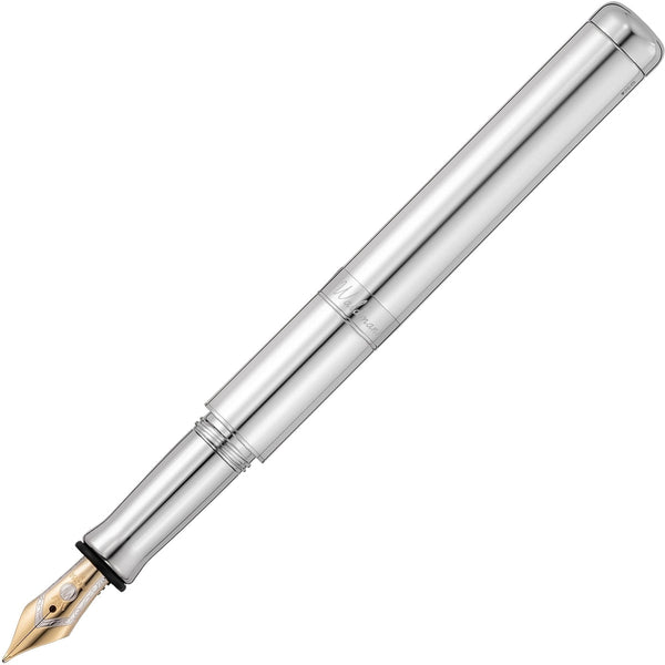 Waldmann, Fountain Pen, Voyager, 18KT Nib, Silver-1