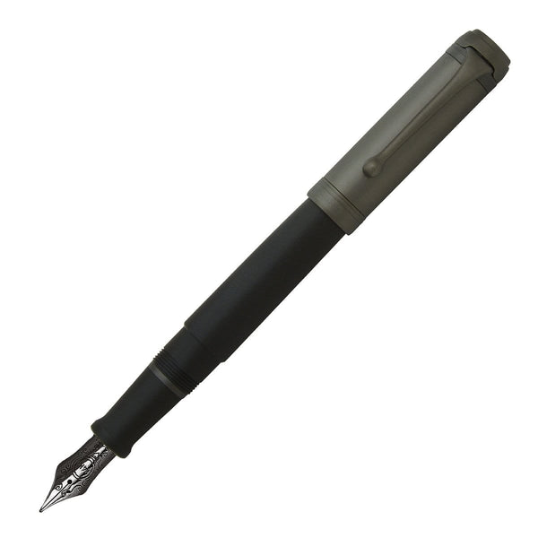 Aurora, Fountain Pen, Black Resin, Black-1