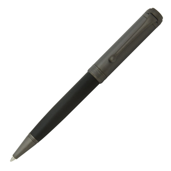 Aurora, Ballpoint Pen, Black Resin, Chrome Plated, Black-1