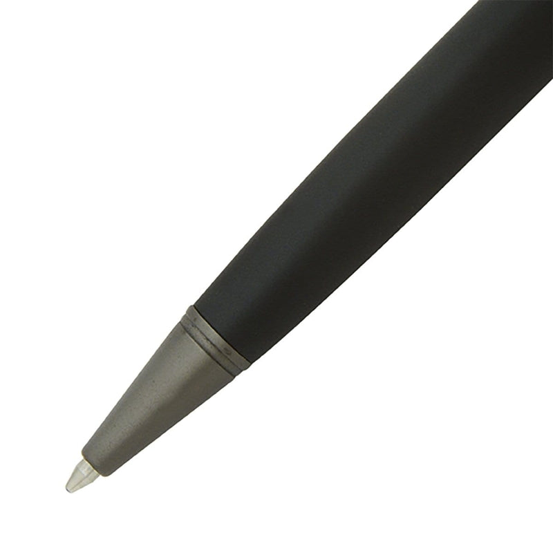 Aurora, Ballpoint Pen, Black Resin, Chrome Plated, Black-3