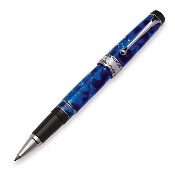 Aurora, Rollerball Pen, Auroloide, Chrome Plated, Blue-1