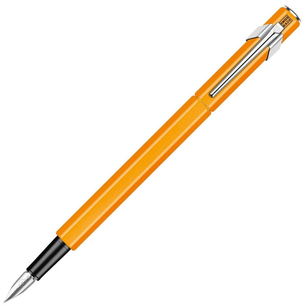 Caran d'Ache, Fountain Pen, 849 Metal, Orange-1