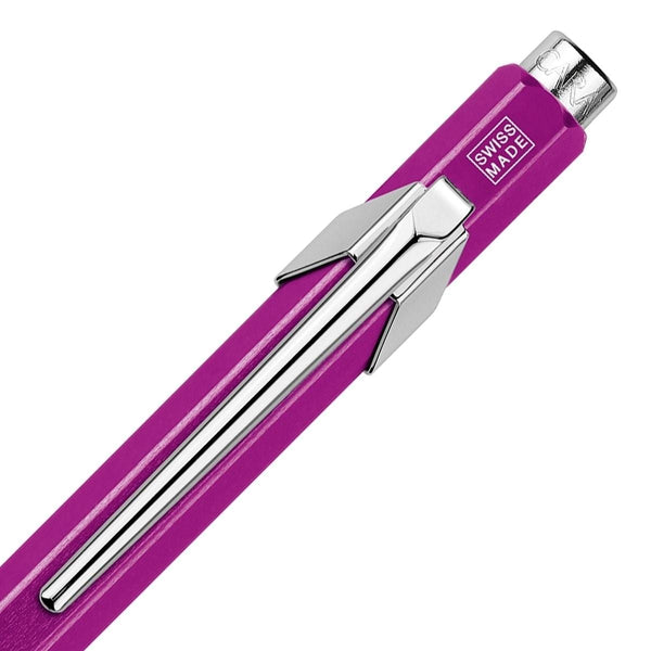 Caran d'Ache, Ballpoint Pen, 849 Metal-X, Purple-2