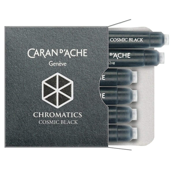 Caran d'Ache, Ink Cartridge, Cosmic Black-1