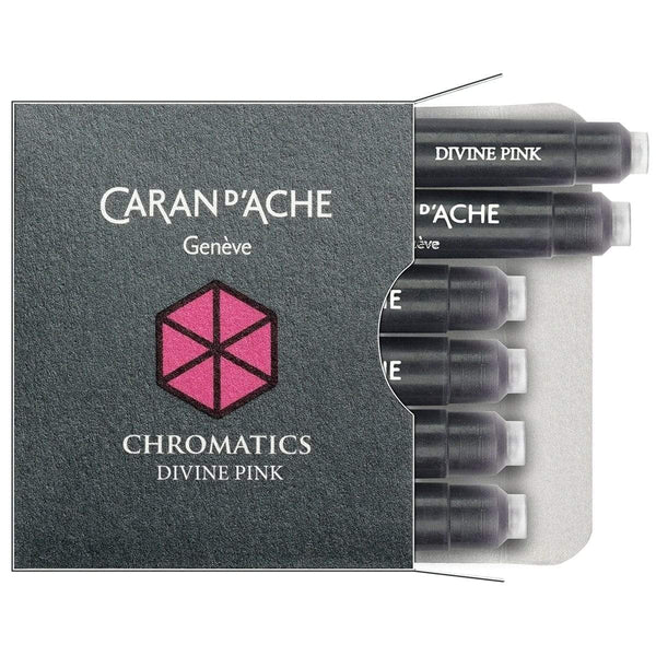 Caran d'Ache, Ink Cartridge, Divine Pink-1