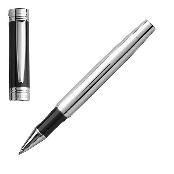 Cerruti 1881, Rollerball Pen, Zoom, Silver/Black-2