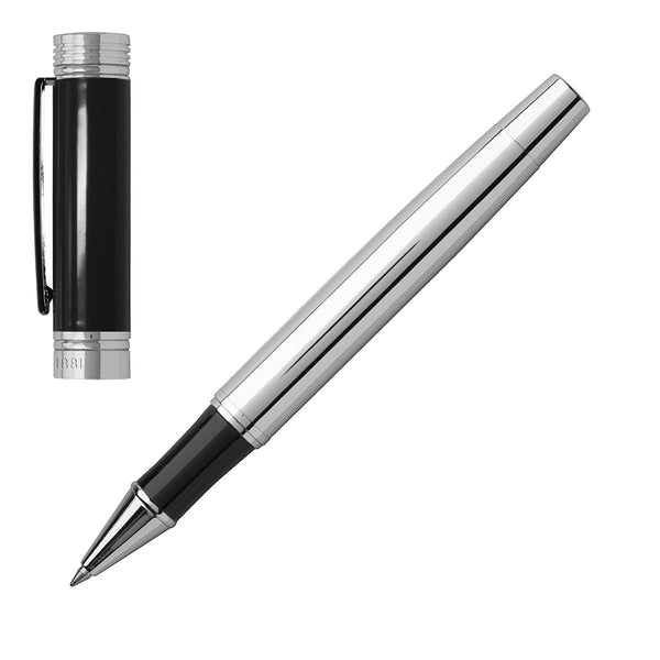 Cerruti 1881, Rollerball Pen, Zoom, Silver/Black-1
