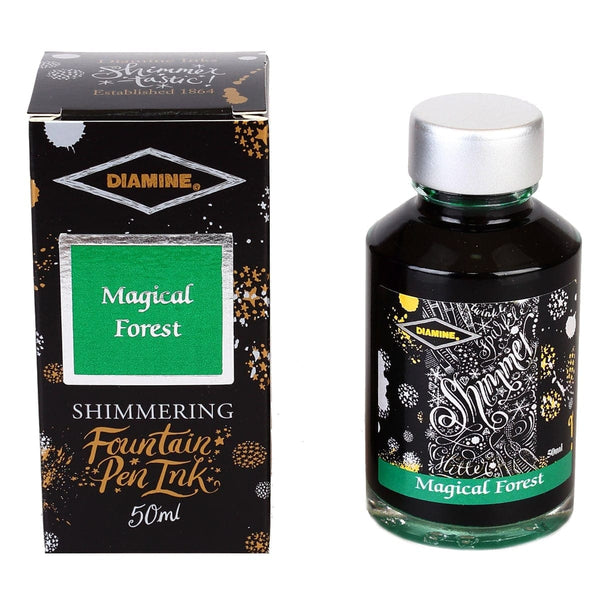 Diamine, Ink Bottle, Shimmering Collection, Magical Forest-1