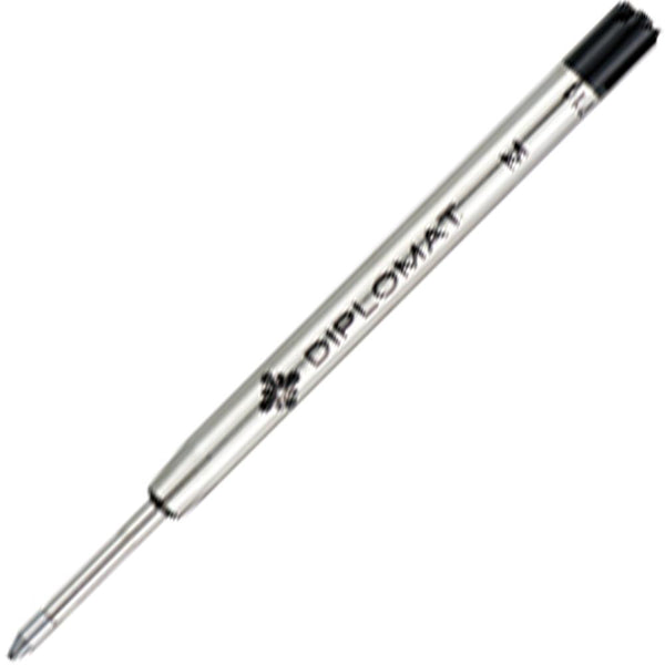 Diplomat, Ballpoint Pen Refill, Large Capacity, Black-1