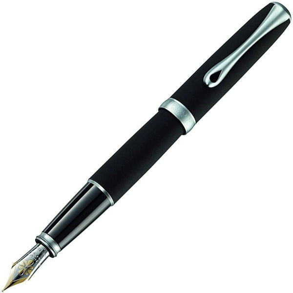 Diplomat, Fountain Pen, Excellence A2, 14 Karat Gold Nib, Lapis Black-1