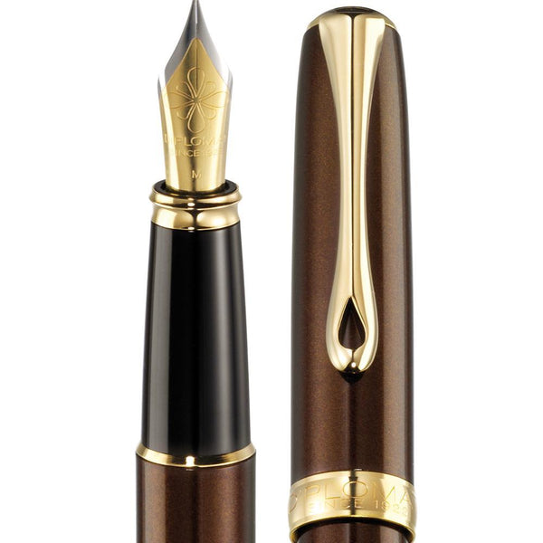 Diplomat, Fountain Pen, Excellence A2, Gold Plated, Marrakesh-2