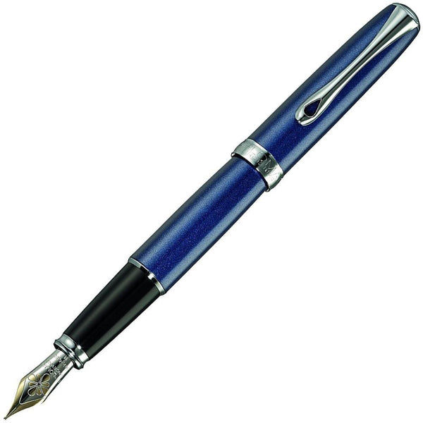 Diplomat, Fountain Pen, Excellence A2, 14 Karat Gold Nib, Midnight Blue-1