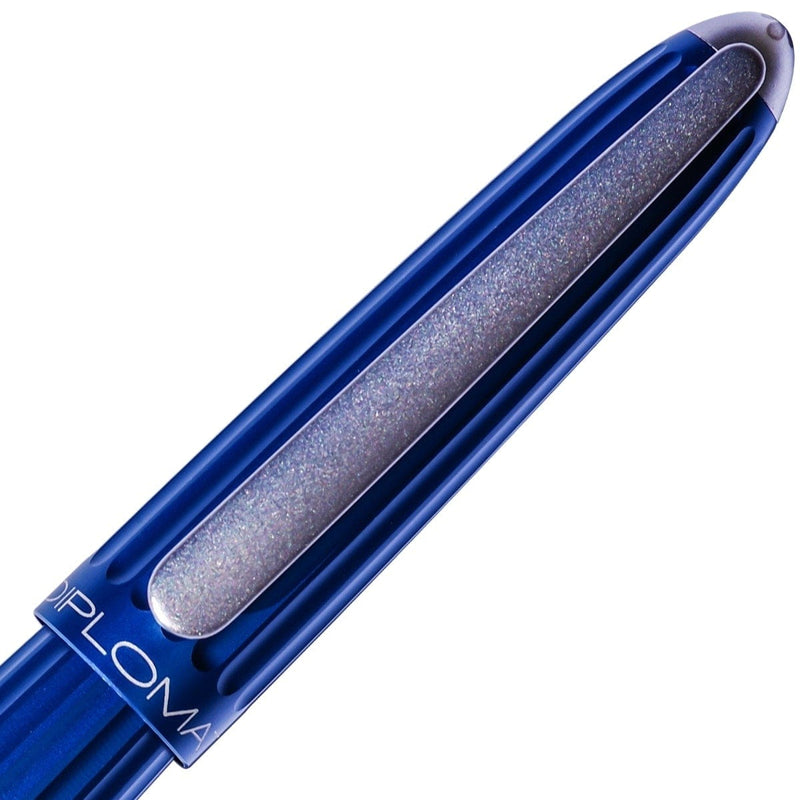 Diplomat, Rollerball Pen, Aero, Blue-3