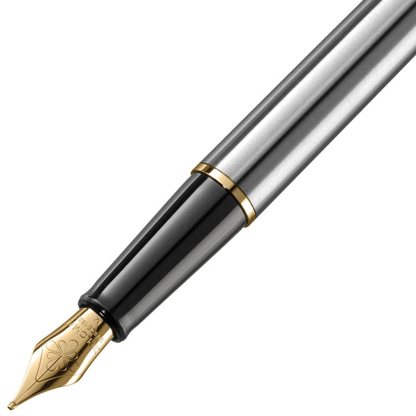 Diplomat, Fountain Pen, Traveller, Gold Plated, Stainless Steel-2