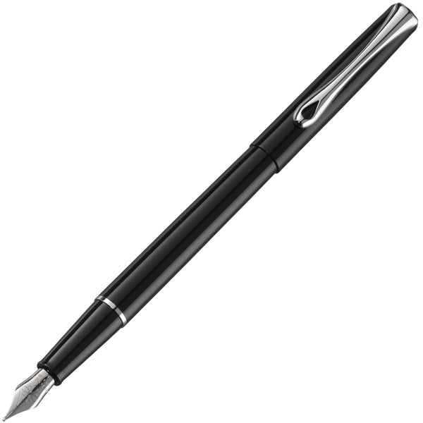 Diplomat, Fountain Pen, Traveller, Coated, Black-1