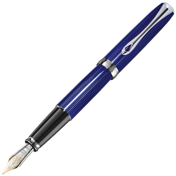 Diplomat, Fountain Pen, Excellence, 14 Karat Gold Nib, Skyline Blue-1