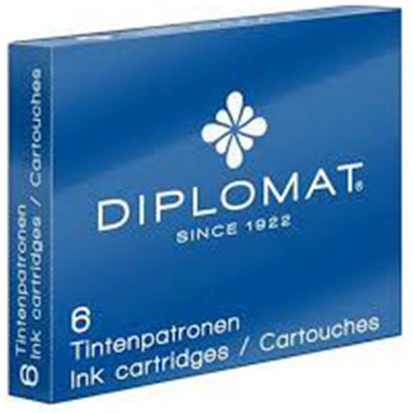 Diplomat, Ink Cartridge, Blue-1