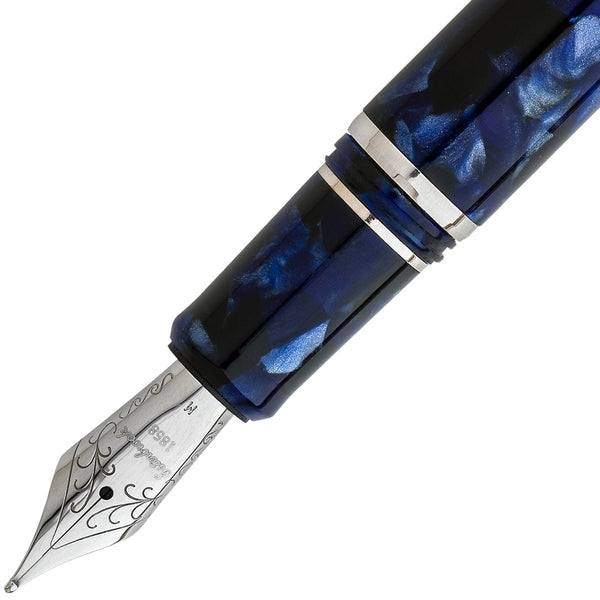 Esterbrook, Fountain Pen, Estie, Chrome, Dark Blue-2