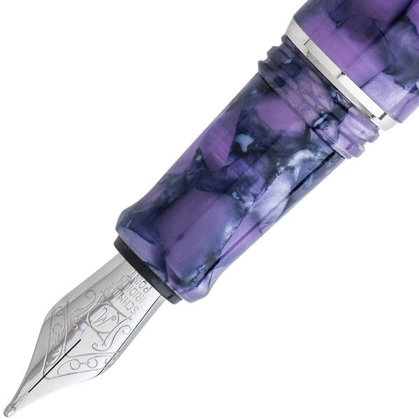 Esterbrook, Fountain Pen, Estie, Slim, Chrome, Purple-2