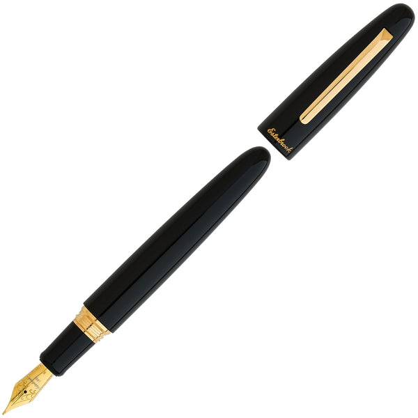 Esterbrook, Fountain Pen, Estie, Oversize, Gold, Black-1