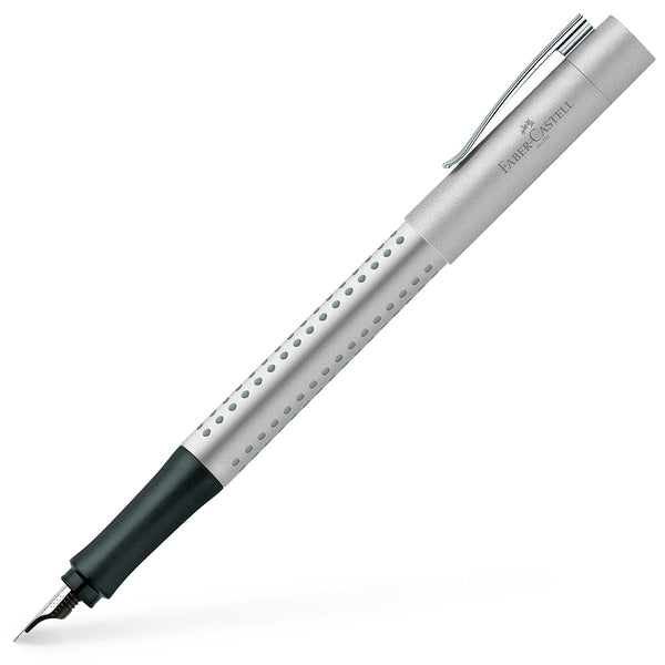 Faber-Castell, Fountain Pen, Grip, Silver-1