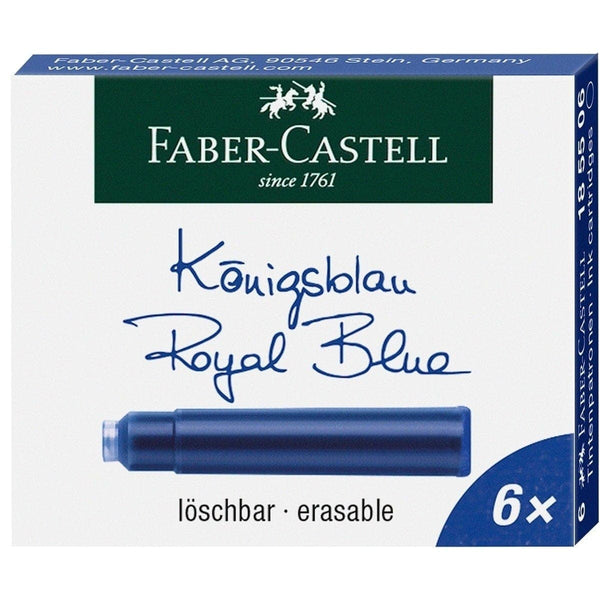 Faber-Castell, Ink Cartridge, Blue-1