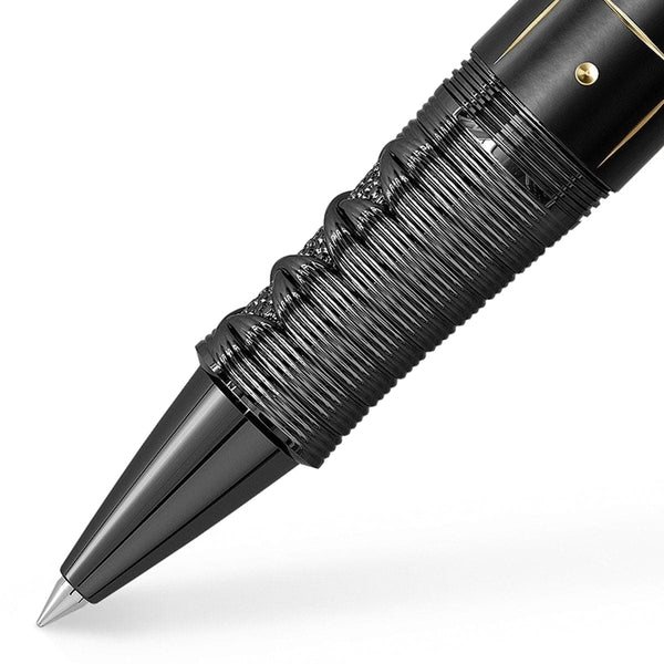 Graf von Faber-Castell, Rollerball Pen, Pen of the Year, 2019 - Samurai, Black Edition, Black-2