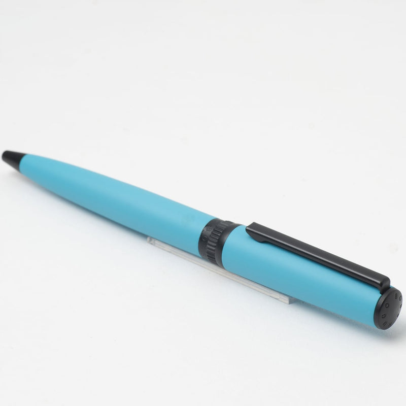 HUGO BOSS, Ballpoint Pen, Gear, Light Blue-4