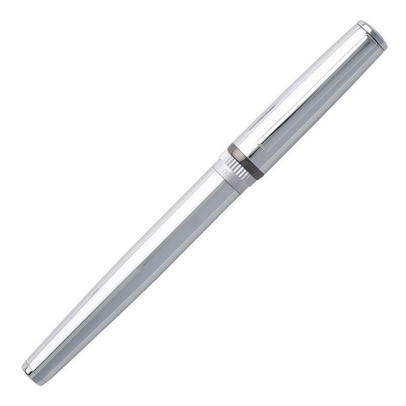 HUGO BOSS, Fountain Pen, Gear, Silver-5