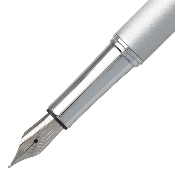 HUGO BOSS, Fountain Pen, Inception, Silver-2