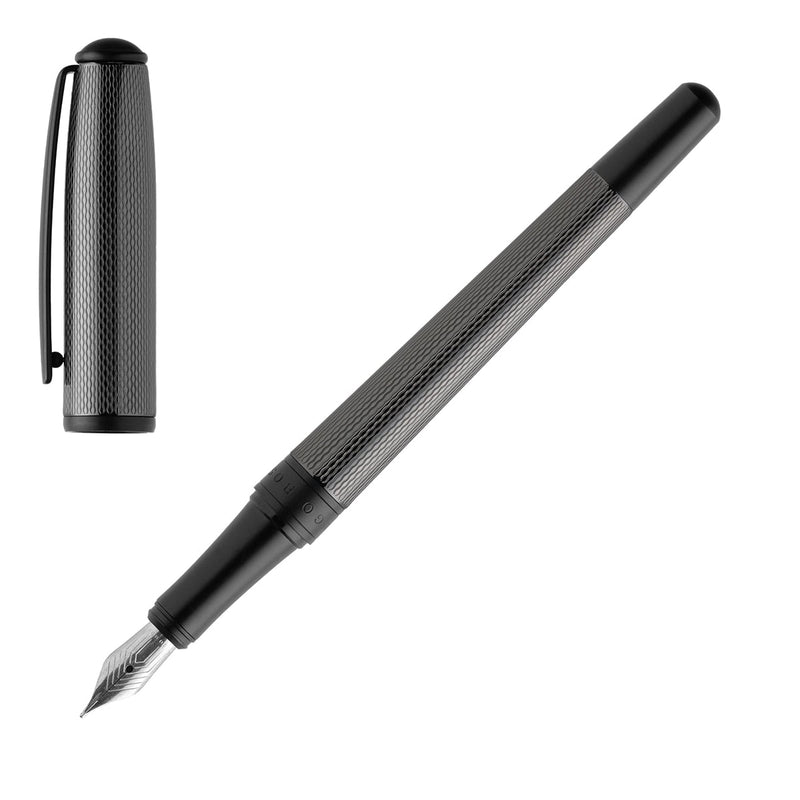 HUGO BOSS, Fountain Pen, Essential, Dark Grey-5