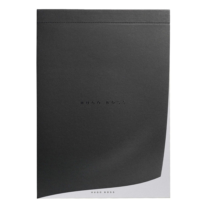 HUGO BOSS, Notebook, Notizbuch, A5, Black-3