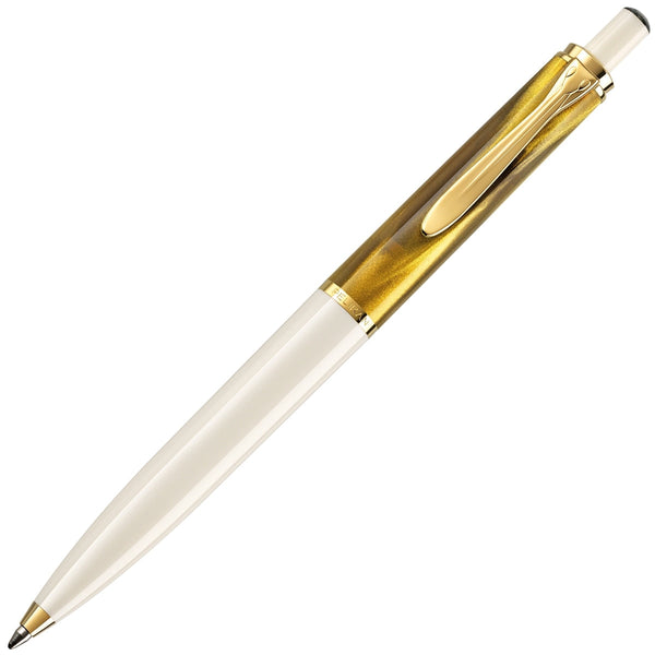 Pelikan, Ballpoint Pen, Classic, Brown-White-1