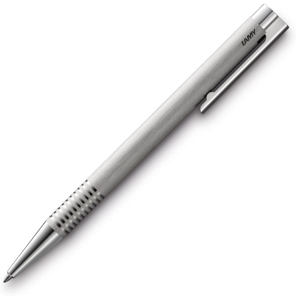 Lamy, Ballpoint Pen, Logo, Brushed, Silver-1