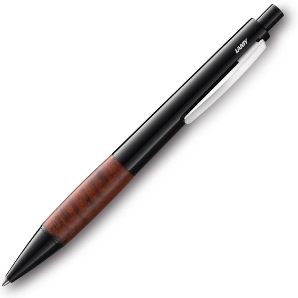 Lamy, Ballpoint Pen, Accent, BY, Brilliant Finish, Handle Made Of Briar Wood, Black-1