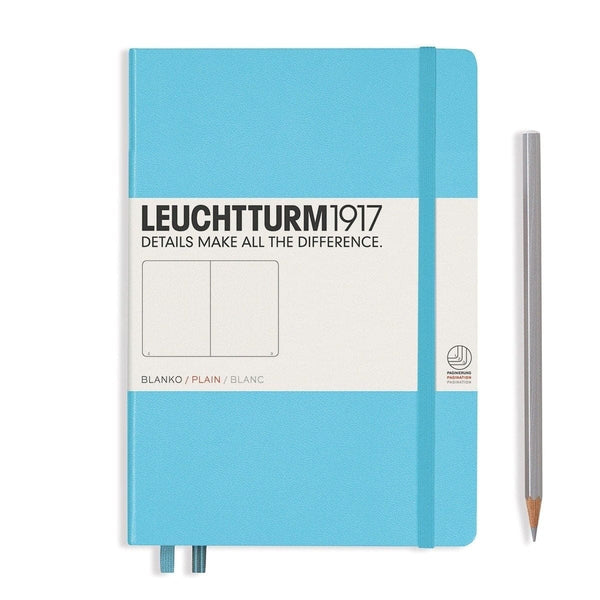 Leuchtturm 1917, Notebook, Hardcover, Blank, A5, Ice Blue-1
