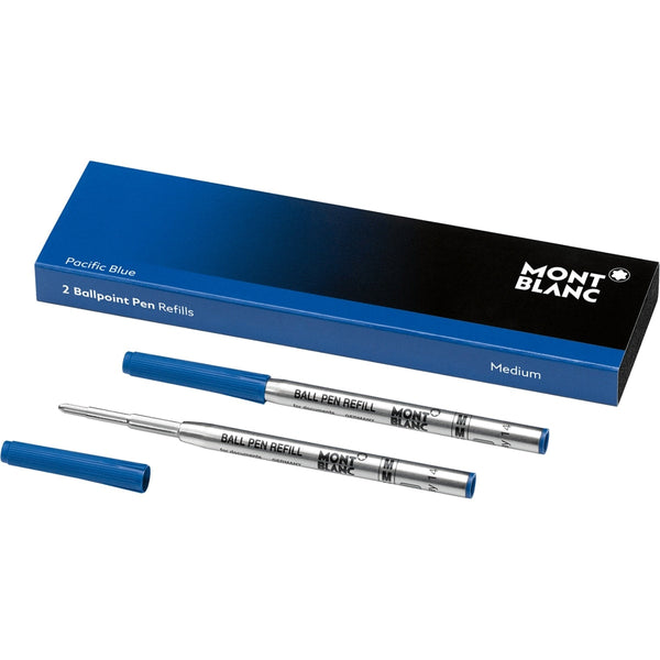 Montblanc, Ballpoint Pen Refills, Medium, Pacific Blue-1