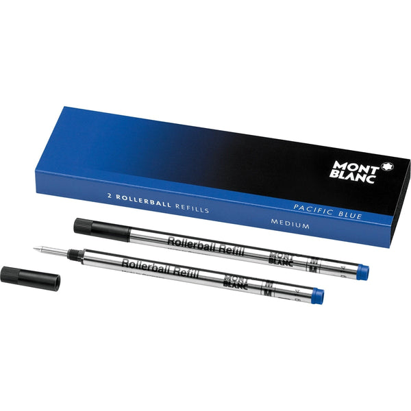 Montblanc, Rollerball Pen Refill, 2 Mines Medium, Pacific Blue-1