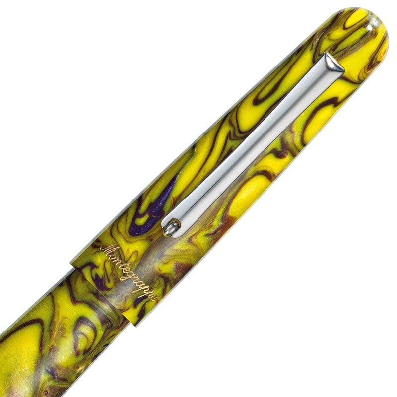 Montegrappa, Fountain Pen, Elmo 01, Fantasy Bloom Iris Yellow-3