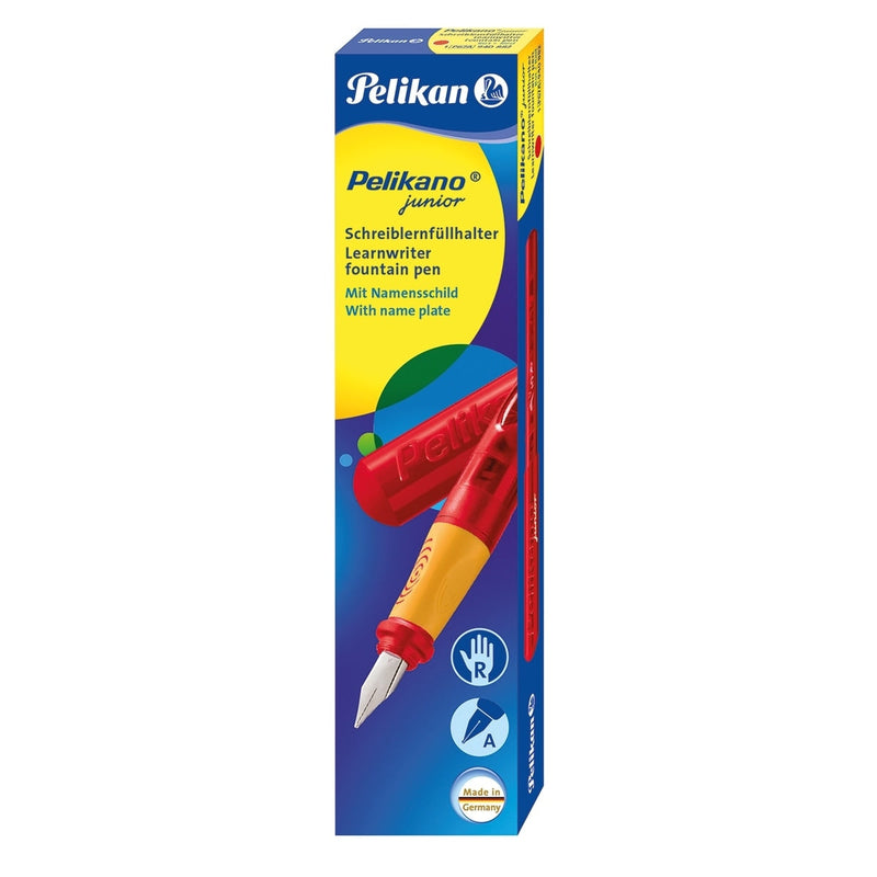 Pelikan, Fountain Pen, Pelikano, Junior, Red-6