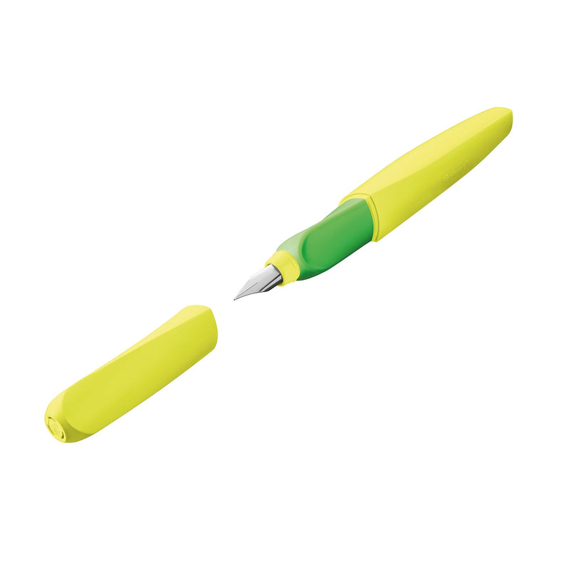 Pelikan, Fountain Pen, Twist, Neon Yellow-5