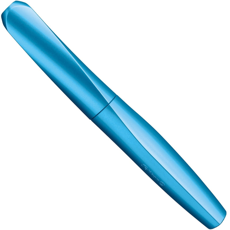 Pelikan, Rollerball Pen, Twist, Frosted Blue-4