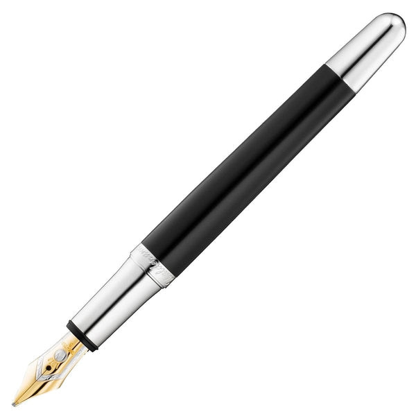 Waldmann, Fountain Pen, Pocket, 18KT Nib, Black-1