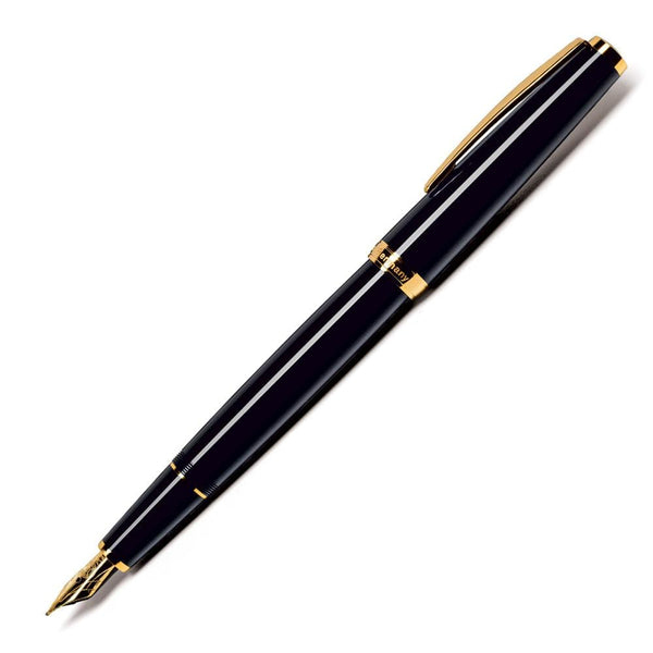 Cleo Skribent, Fountain Pen, Classic, Gold, Black-1
