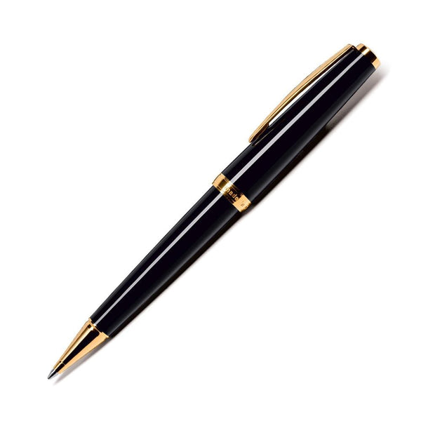 Cleo Skribent, Ballpoint Pen, Classic, Gold, Black-1