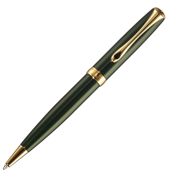 Diplomat, Ballpoint Pen, Excellence A2, Gold Plated, Evergreen-1