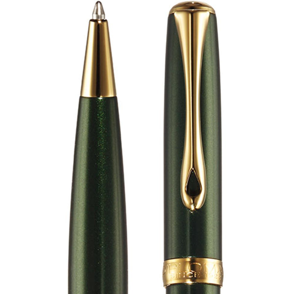 Diplomat, Ballpoint Pen, Excellence A2, Gold Plated, Evergreen-2