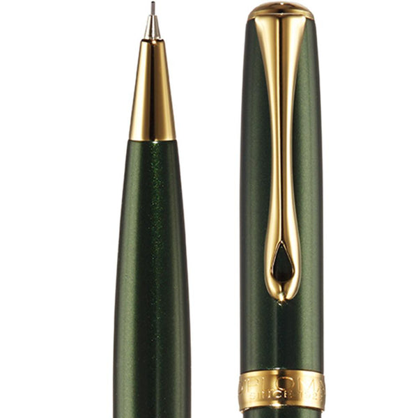Diplomat, Pencil, Excellence A2, Gold Plated, Evergreen-2