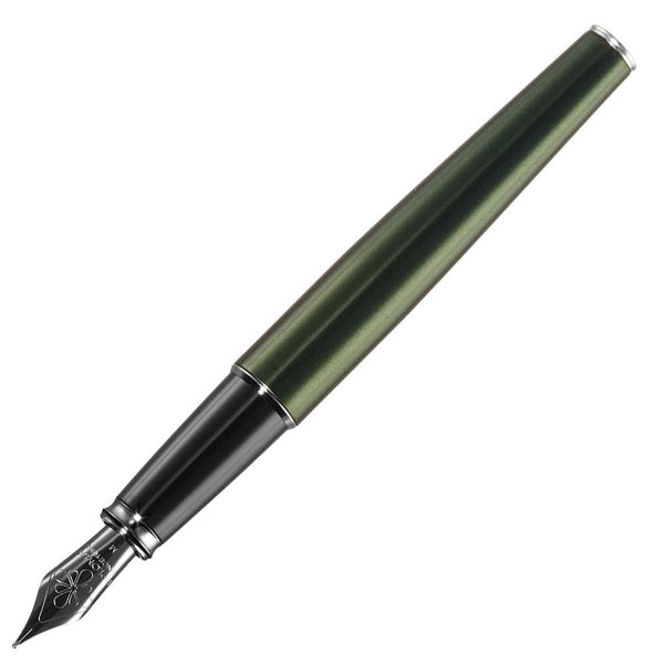 Diplomat, Fountain Pen, Excellence A2, Chrome, Evergreen-1