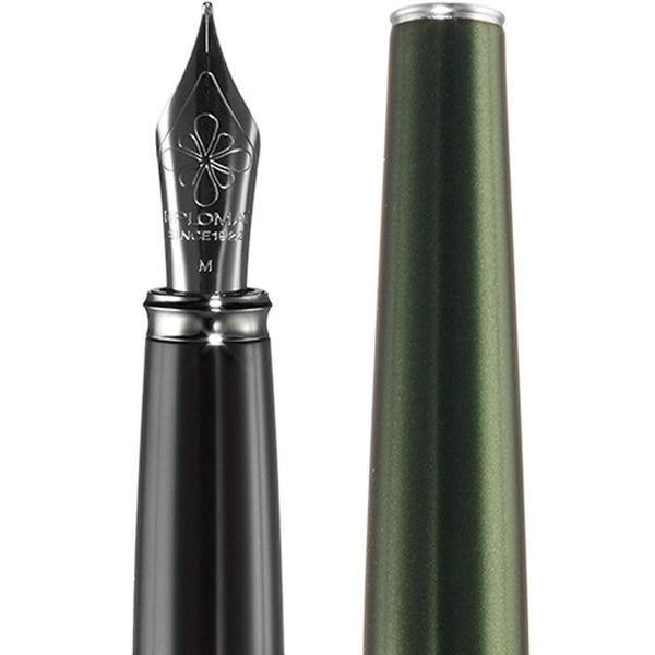 Diplomat, Fountain Pen, Excellence A2, Chrome, Evergreen-2